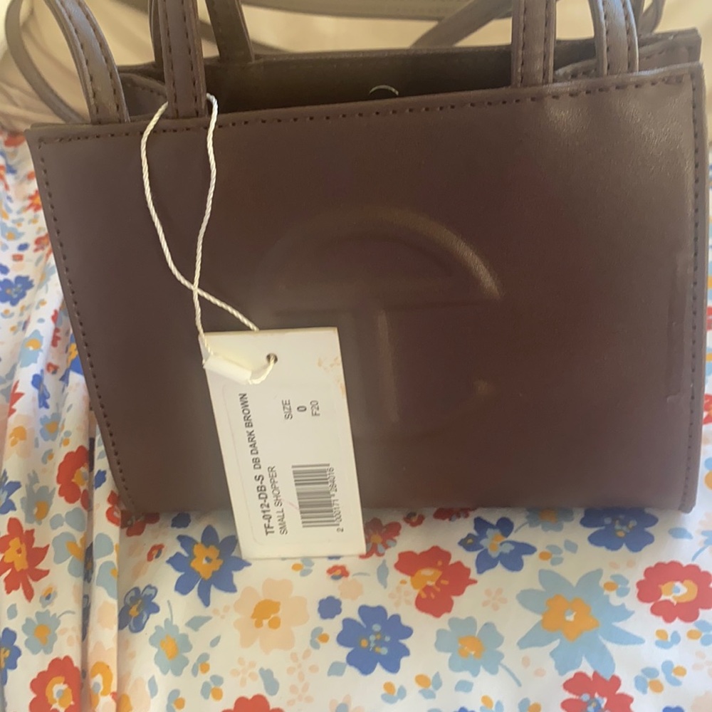 Little brown telfar bag worn once